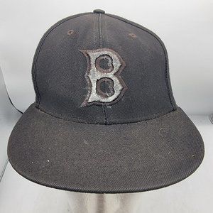 Boston Red Sox Cooperstown Collection Fitted Hat Adults 7 3/8 Black